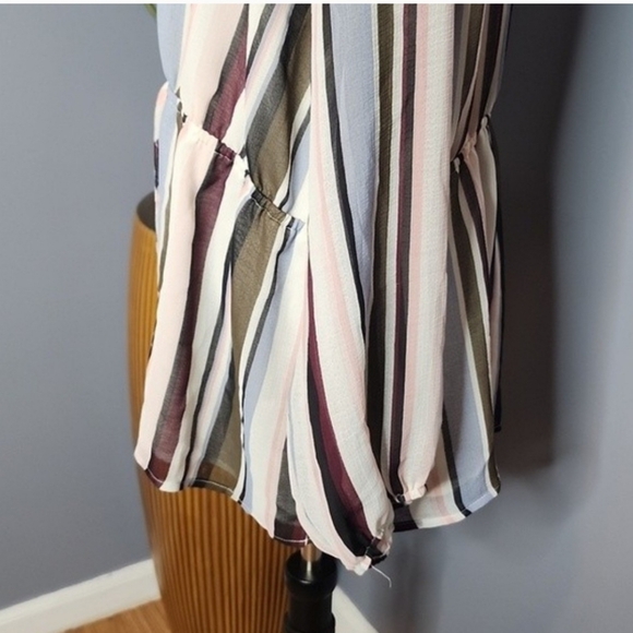 Lane Bryant Cinched Waist Blouse Size 18 NWT - Picture 8 of 10